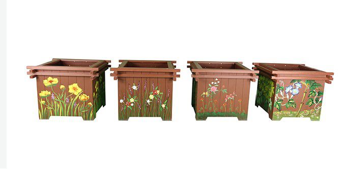 TREE ENCLOSURE FLOWER BOX